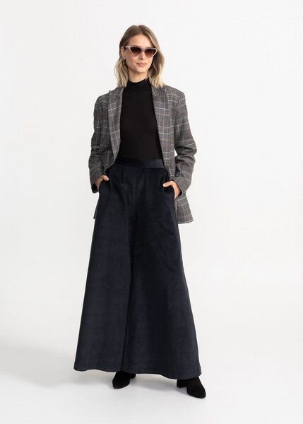 De IONESCU Damen Cordhose Palazzo – Bio & Fair produziert