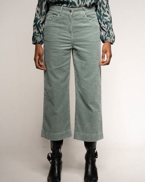 Thumbnail - Alma & Lovis Softe Breitcord-Culotte aus Bio-Baumwolle | Cablecord Culotte