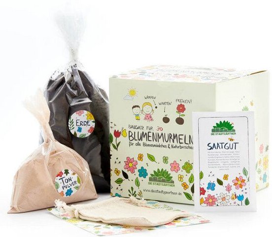 Die Stadtgärtner Blumenmurmeln Kit