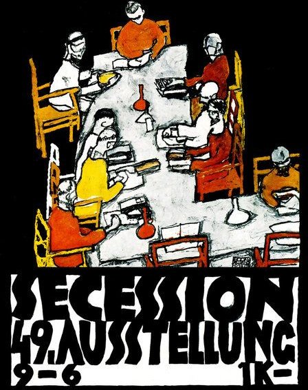 Photocircle Wandbild / Kunstdruck / Poster / Leinwand - Egon Schiele: Secession 49
