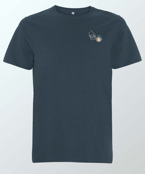 Coffee Fashion Latte Art | Besticktes Organic Bio Baumwoll T-Shirt