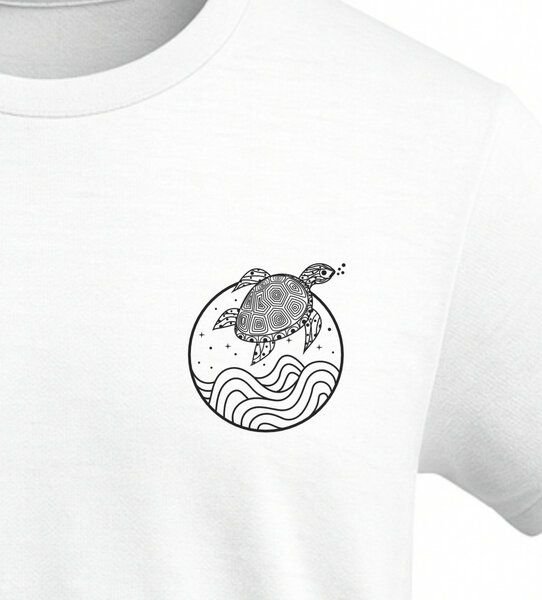 vis wear Turtle of the Waves - Organic Shirt
