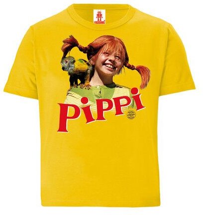 LOGOSH!RT LOGOSHIRT - Pippi Langstrumpf & Herr Nilsson - Bio T-Shirt - Kinder