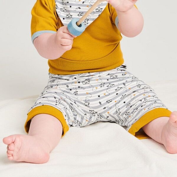 Cheeky Apple Pumpshorts "Goldschiffchen" aus Bio-Baumwolle