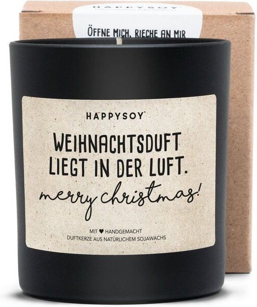 HAPPYSOY Weihnachtsduft liegt in der Luft! Merry Christmas!