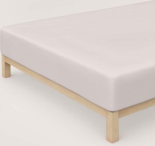 Thumbnail - Schlafgut Boxspring Spannbettlaken Pure 95% Biobaumwolle, 5% Elasthan - Matratzenhöhe bis 40cm