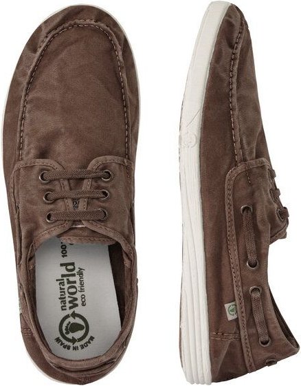 natural world Vegan Herren Halbschuh washed - Old Elbrus