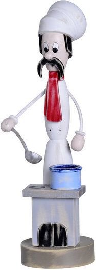 KWO Olbernhau Moderne Räuchermännchen "Shabby Chic" - aus dem Erzgebirge