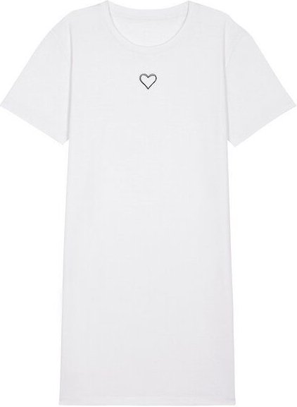 Human Family Kurzärmeliges Bio Damen T-Shirt-Kleid "Streetlove"