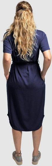 Zerum Kurzarm-Kleid Modell: Finja aus EcoVero Viskose