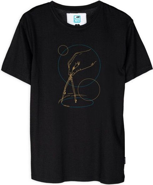 GARY MASH Shirt Runde Sache aus Biobaumwole