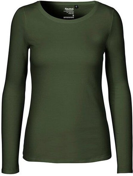 Neutral® Damen Langarm T-Shirt Bio Baumwolle