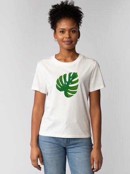 Thumbnail - watapparel T-Shirt Frauen Monstera 2.0