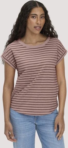 hessnatur Light Slub Streifen T-Shirt Relaxed aus reiner Bio-Baumwolle