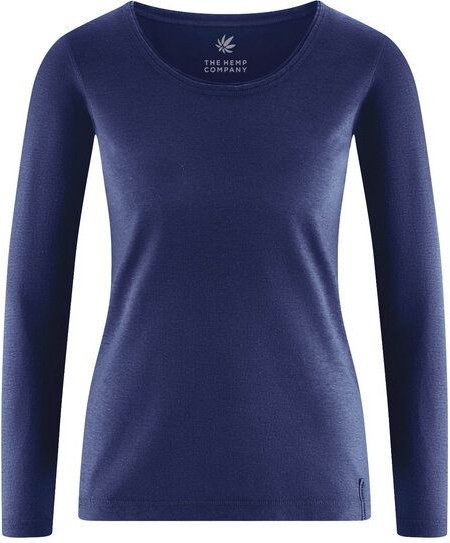HempAge Damen Langarmshirt THC LINE Hanf/Biobaumwolle