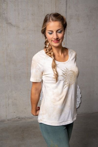 The Spirit of OM Yoga Shirt Om Mani