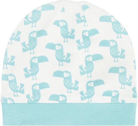 Sense Organics & friends in cooperation with GARY MASH Babymütze mit süßem Print aus Biobaumwolle