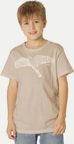 Peaces.bio - handbedruckte Biomode Bio-Kinder T-Shirt Sperber