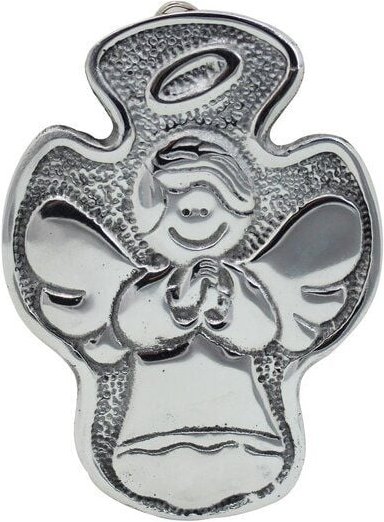 Mitienda Shop Wanddeko Engel Junge aus Zinn zum Aufhängen