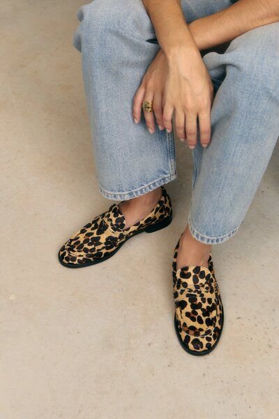 Jutelaune Lea Leopard Moccasins