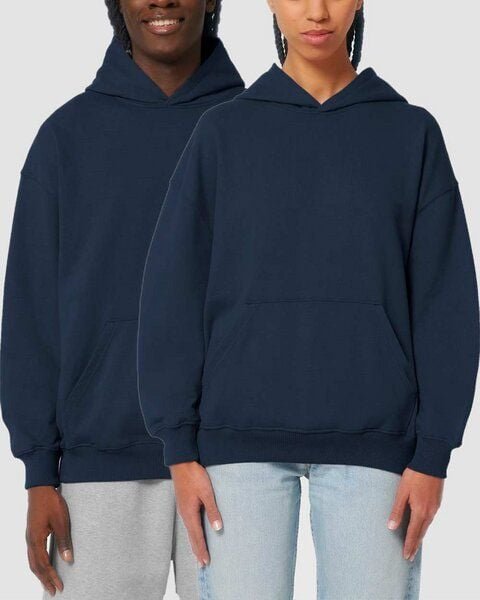 YTWOO Oversized Unisex Hoodie mit Kängurutasche, Dry, nachhaltig, Bio-Baumwolle