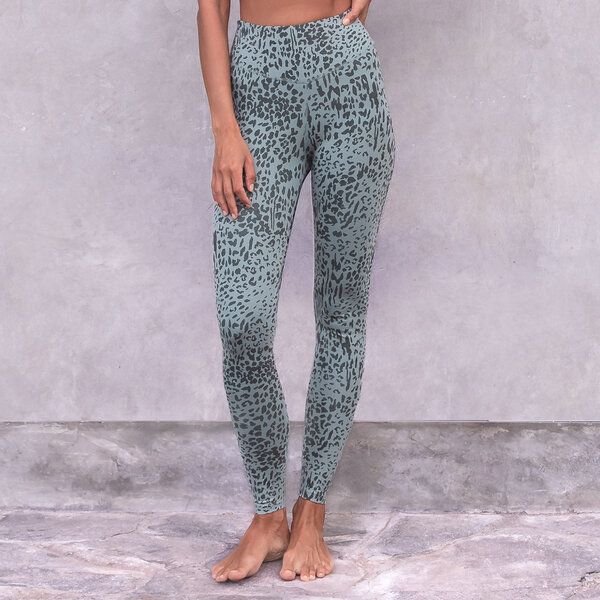 Jaya SUSAN ANIMAL - High-Rise Leggings mit Allover-Animal-Print