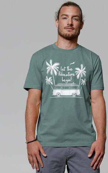 Thumbnail - watapparel T-Shirt Unisex Let the adventure begin