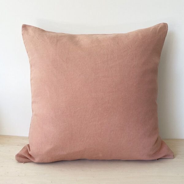 nordery Kissenhülle - 100% europäisches Leinen - Stonewashed