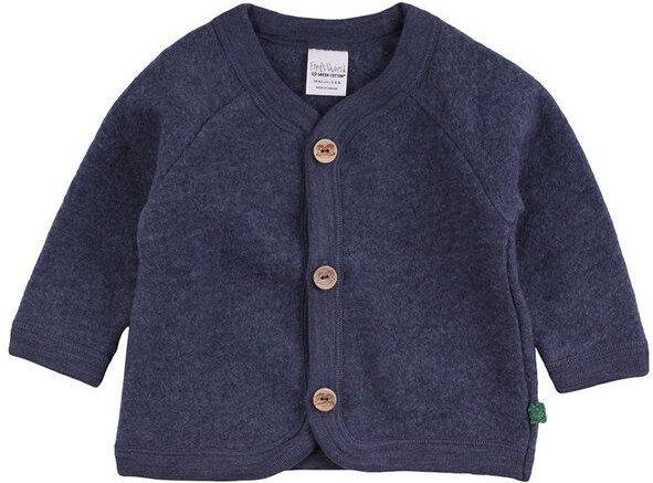 Freds World - Green Cotton Jacke Merino Wollfleece | Gots | Freds World