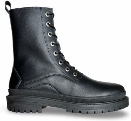 Nae Vegan Shoes NAE | Diram Vegane Stiefel – Unisex Combat-Style mit Chunky-Sohle