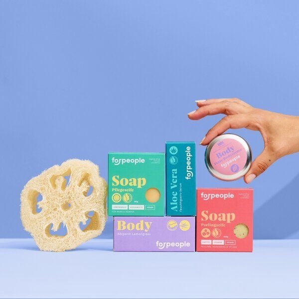 Naturkosmetik Duschroutine Set von forpeople