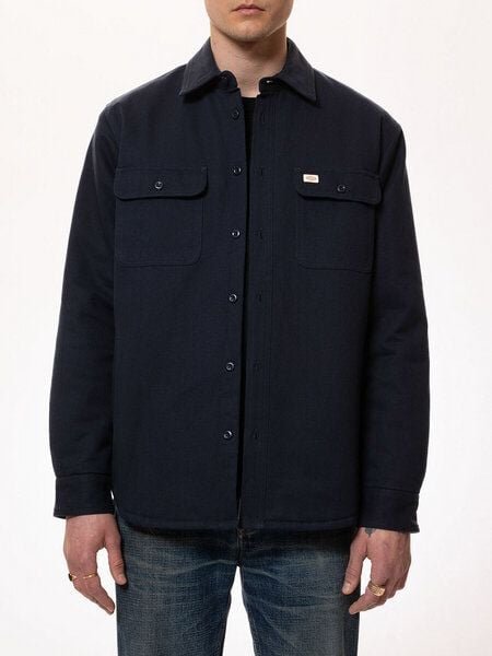 Nudie Jeans Hemdjacke Glenn Padded Shirt