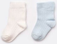 Biorganic Basic Socken gemustert 2er Pack