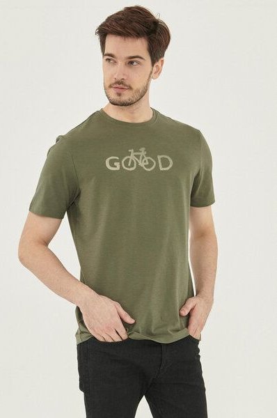 ORGANICATION T-Shirt aus Bio-Baumwolle mit Print