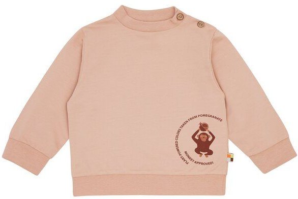 loud + proud Babys & Kinder Sweatshirt mit Pflanzenfarben gefärbt, GOTS zertifiziert