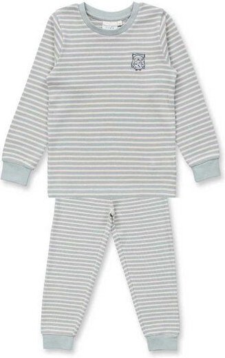 sense-organics Sense Organics Kinder Ringel Pyjama Waffel-Jersey Bio Baumwolle