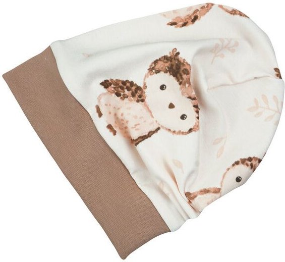 Sternchenwolke BIO Beanie/Mütze "Kleine Eule"