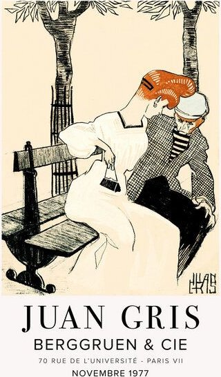 Photocircle Poster / Leinwandbild - Juan Gris