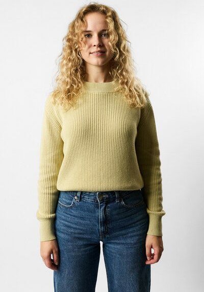 ettics STUDIO cropped organic knit pullover