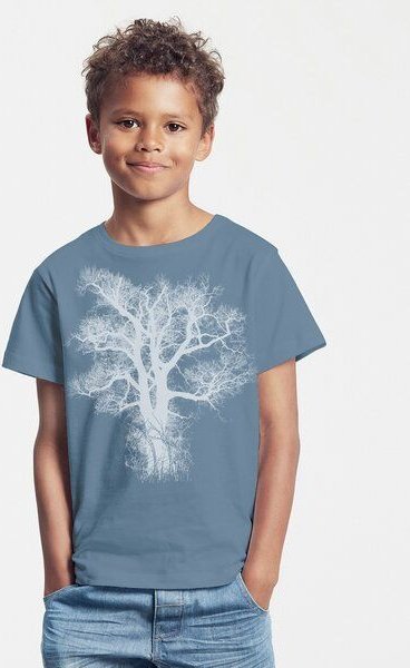 Peaces.bio - handbedruckte Biomode Bio-Kinder T-Shirt Chestnut