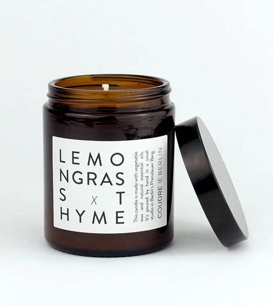 Coudre Berlin Duftkerze im Glas, Sojawachs und ätherische Öle