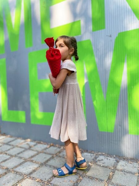 vincente Gestricktes Sommerkleid aus TENCEL