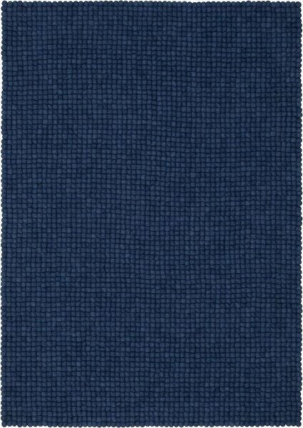 myfelt Filzkugelteppich rechteckig, 100% Schurwolle