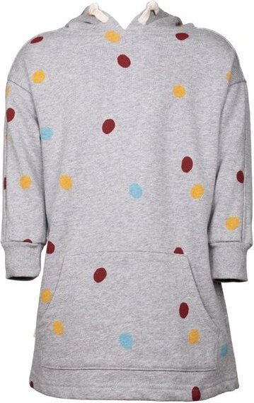 CORA happywear Kinder Oversize Pullover aus Bio-Baumwolle "Camilla" | Punktmuster