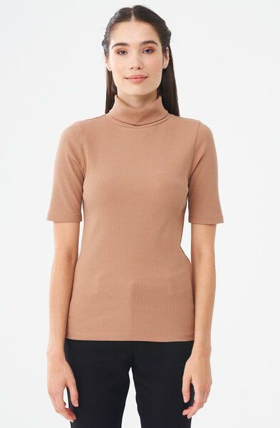 ORGANICATION Rollkragenshirt aus Bio-Baumwolle