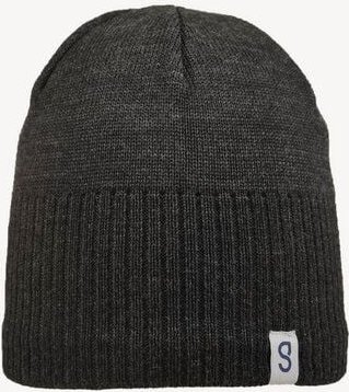 Grote Strick Fleecegefütterte Mütze NACHTWÄCHTER reine GOTS-zertifizierte Merinowolle