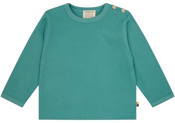 loud + proud Babys & Kinder Shirt in Waffelstruktur, GOTS-zertifiziert