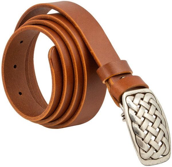 Simaru BELEM Ledergürtel 2,5cm aus pflanzlich gegerbtem Rindleder - EU