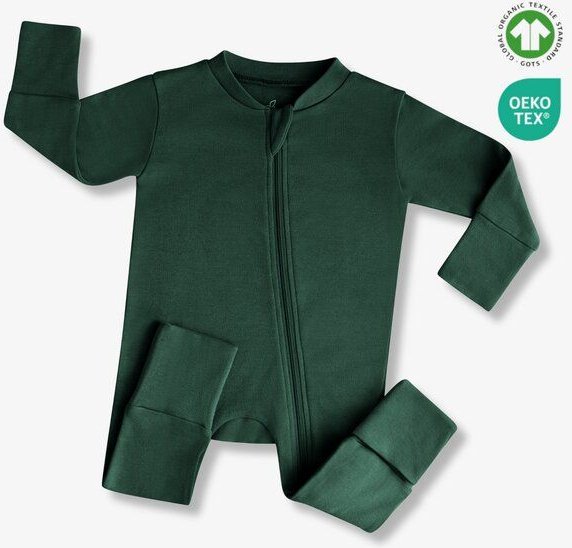 Elsara Mitwachsender Babystrampler Bio-Baumwolle 100% GOTS