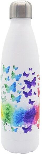 Dora's Edelstahl Thermoflasche Schmetterling 500ml
